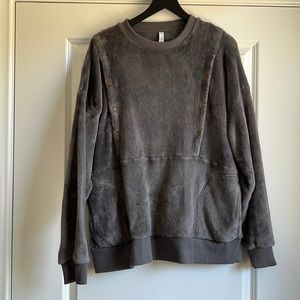 Latched mama breastfeeding fleece sweatshirt
